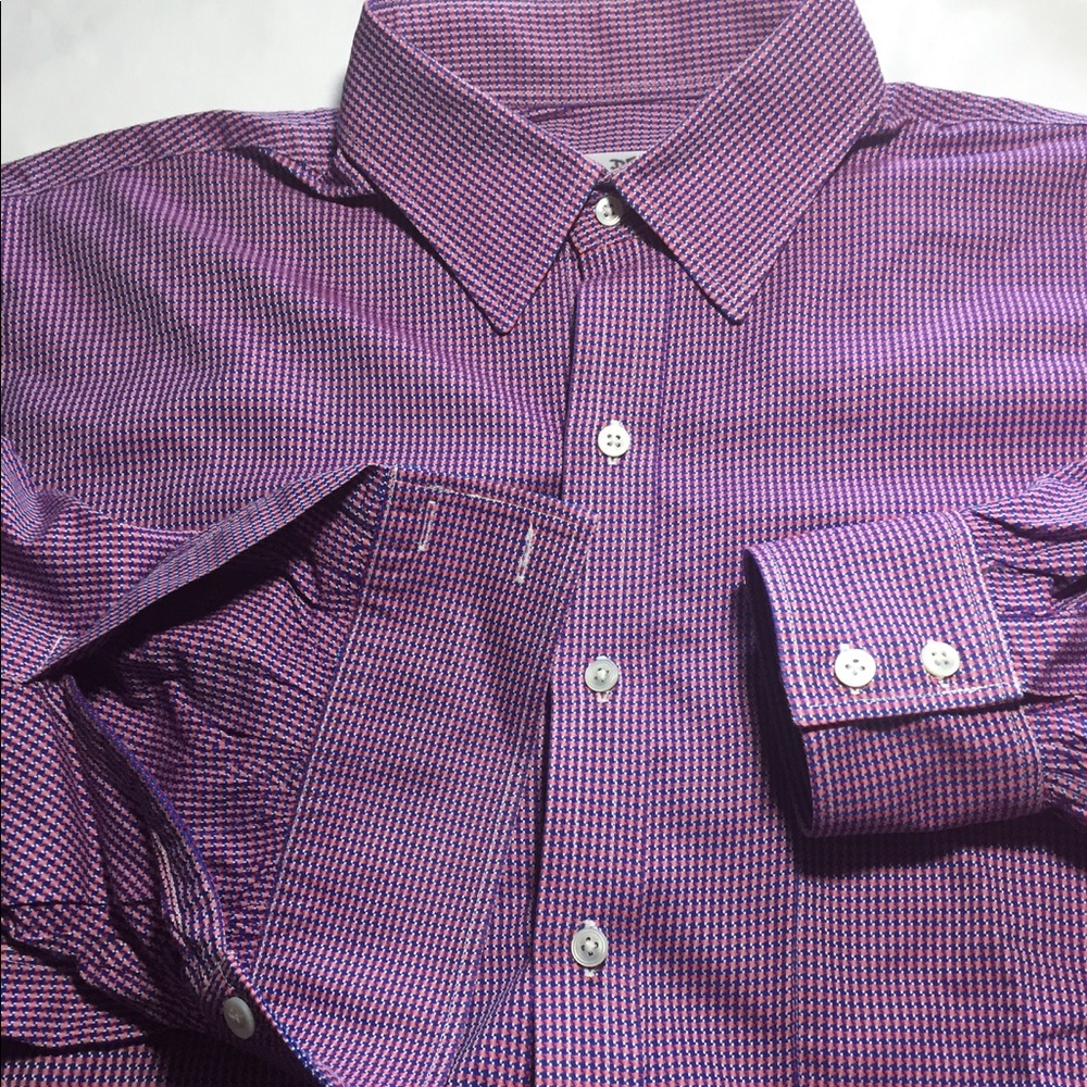 Turnbull and asser button down casual shirt large